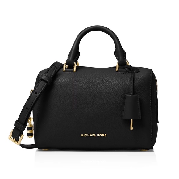 Like New Michael Kors Nano/Mini Kirby Crossbody Satchel Purse With Lock and Key